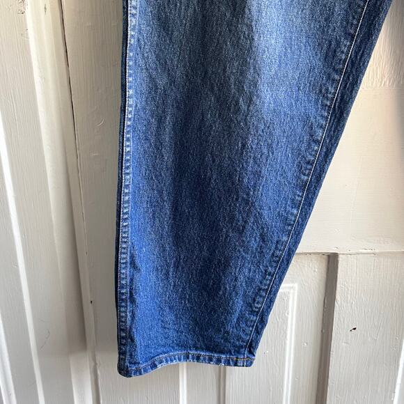 J Crew Peggy Barrel Leg High Rise Tapered Jeans Authentic Blue Wash - Picture 6 of 10